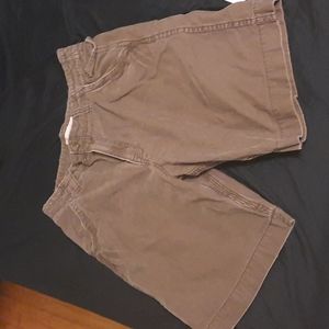 Brown Twill Shortd